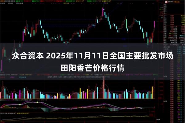 众合资本 2025年11月11日全国主要批发市场田阳香芒价格行情